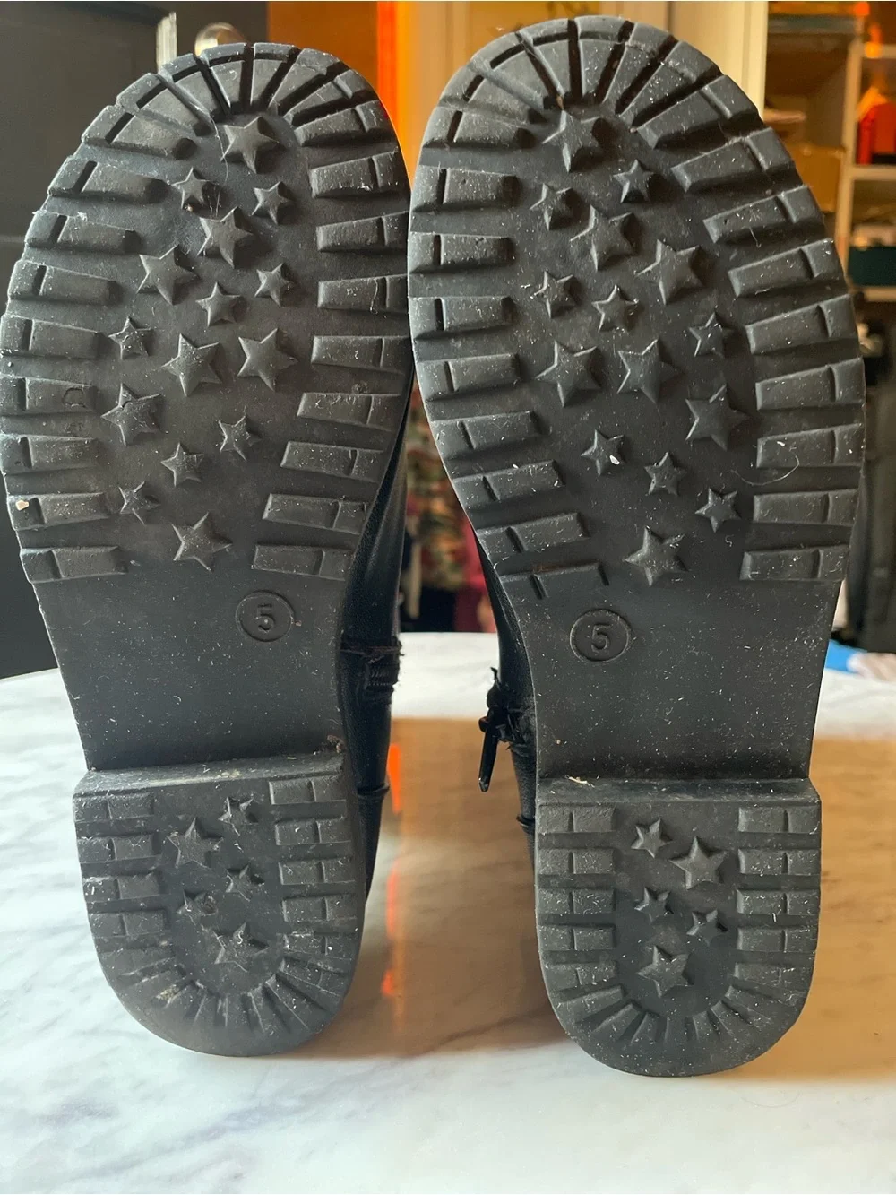 Target Black Kids' Mid-Calf Buckle Boots